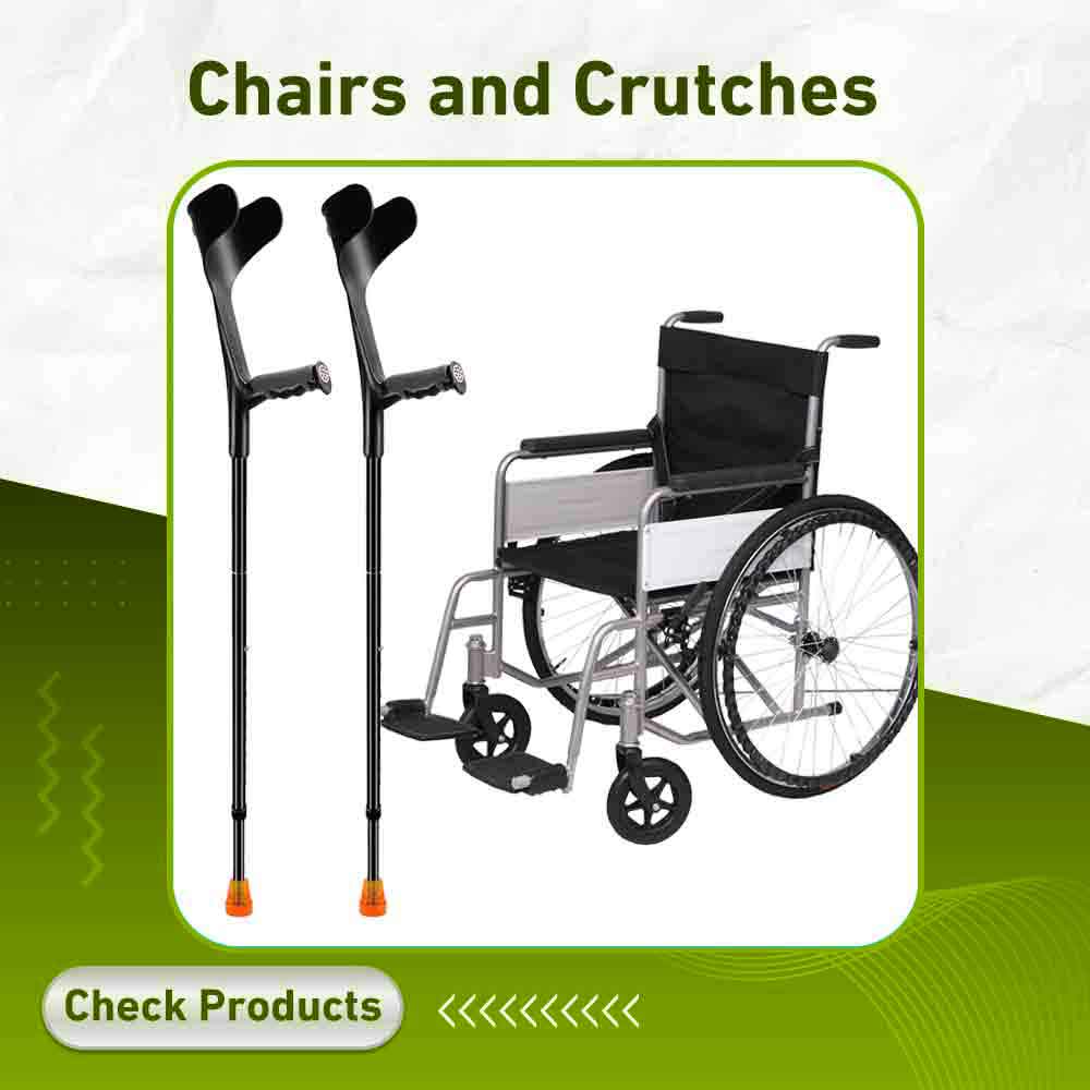 Chairs and Crutches - Apotek Plus Pharmacy