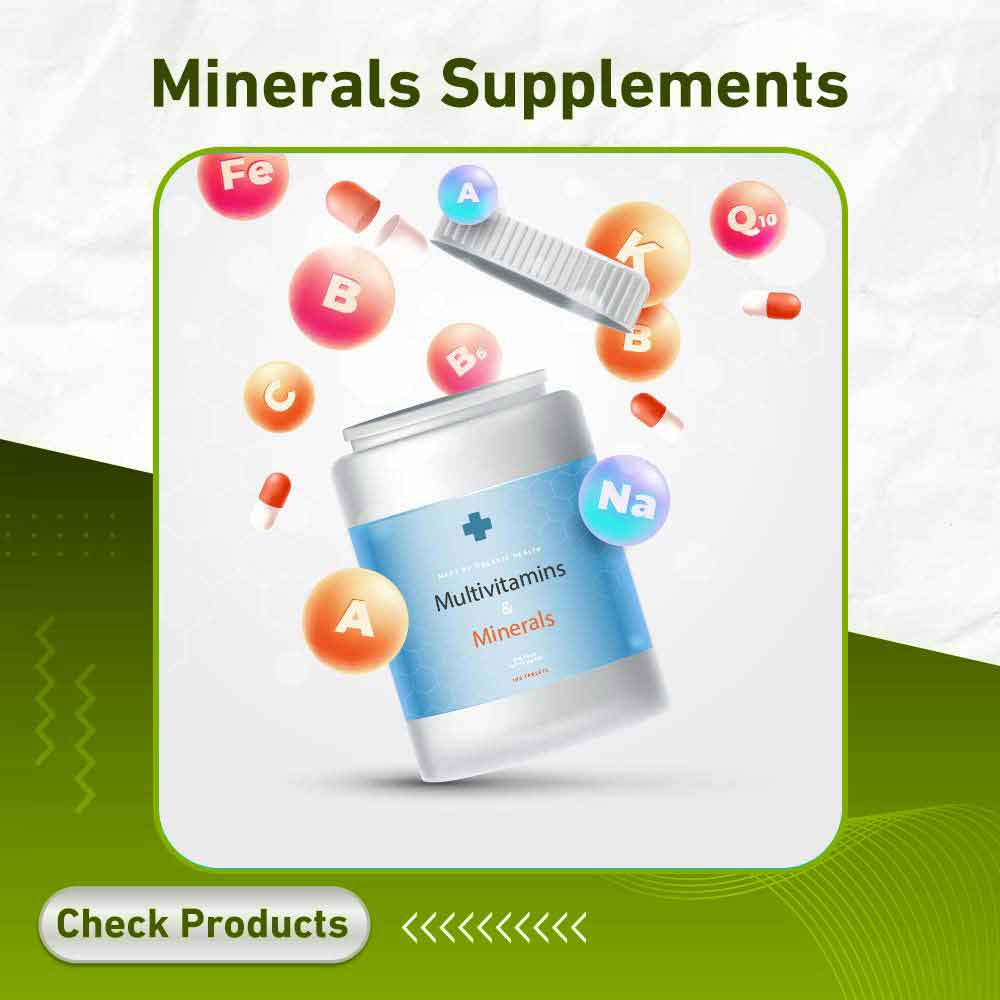 Minerals Supplements - Apotek Plus Pharmacy