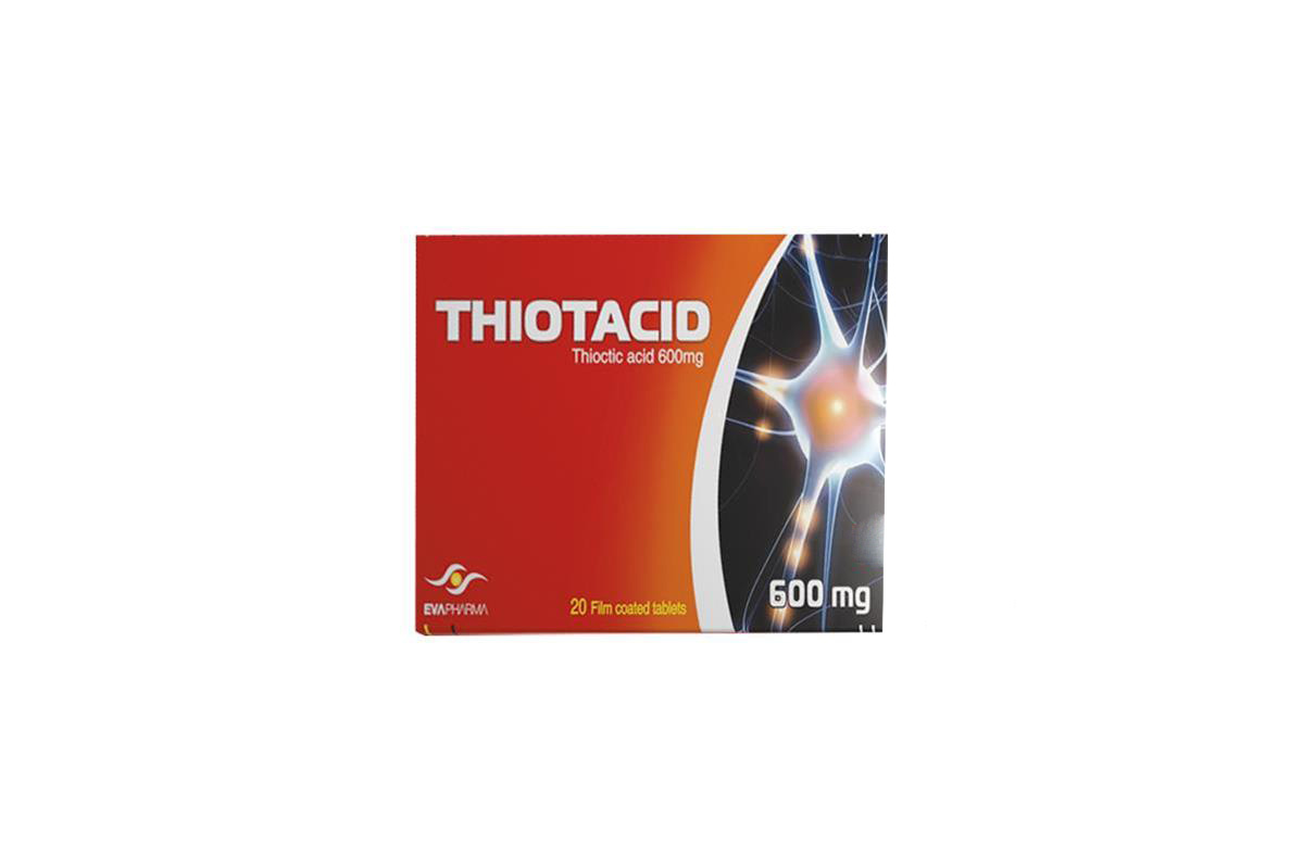 THIOTACID 600 MG 20 TABLETS - Apotek Plus Pharmacy