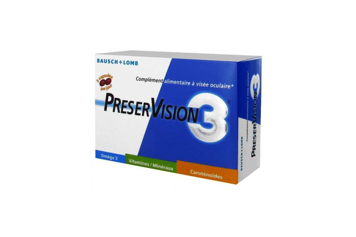 PRESER VISION 3 60 CAPSULES - Apotek Plus Pharmacy