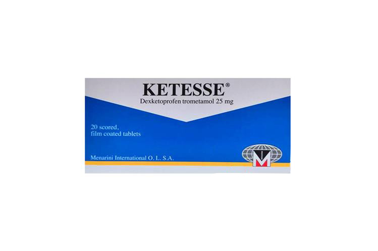 KETESSE TABLETS 25MG 20 TABLETS - Apotek Plus Pharmacy