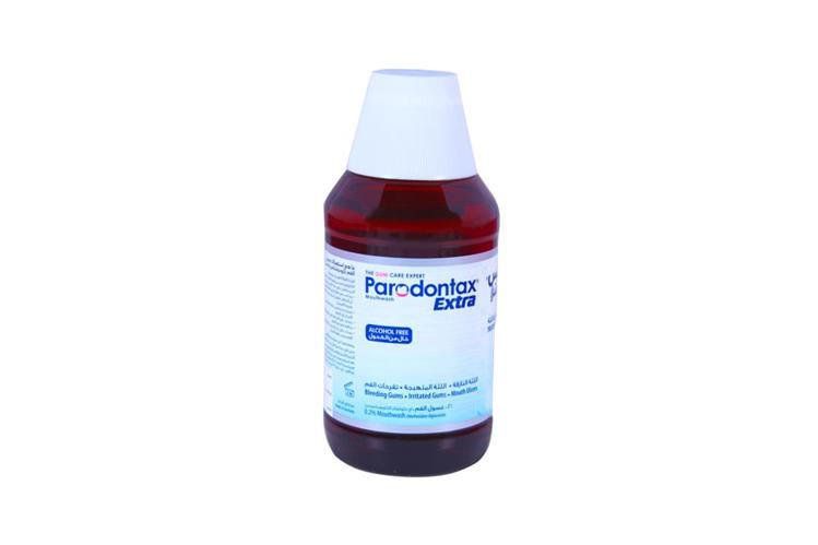 PARODONTAX MOUTHWASH EXTRA MINT 300ML - Apotek Plus Pharmacy