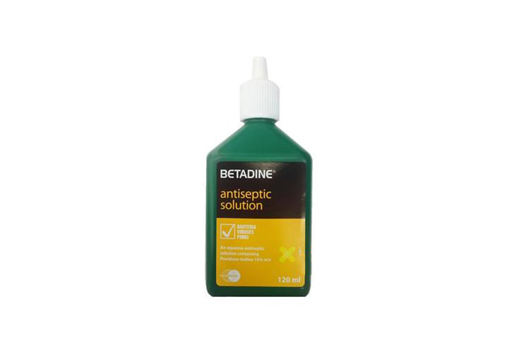 BETADINE ANTISEPTIC SOLUTION  10% 120 ML - Apotek Plus Pharmacy