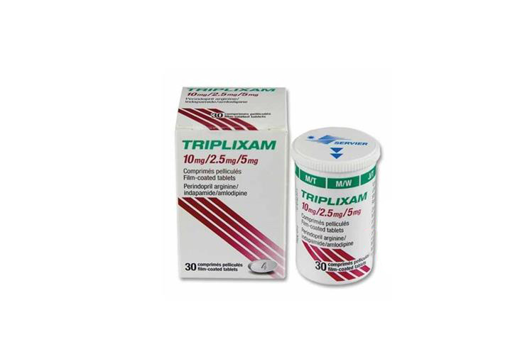 TRIPLIXAM 10 MG 2.5 MG 5 MG FC 30 TABLETS - Apotek Plus Pharmacy