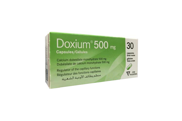 DOXIUM 500 MG 30 CAPSULES - Apotek Plus Pharmacy