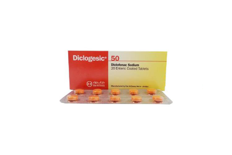 DICLOGESIC 50 MG 20 TAB - Apotek Plus Pharmacy