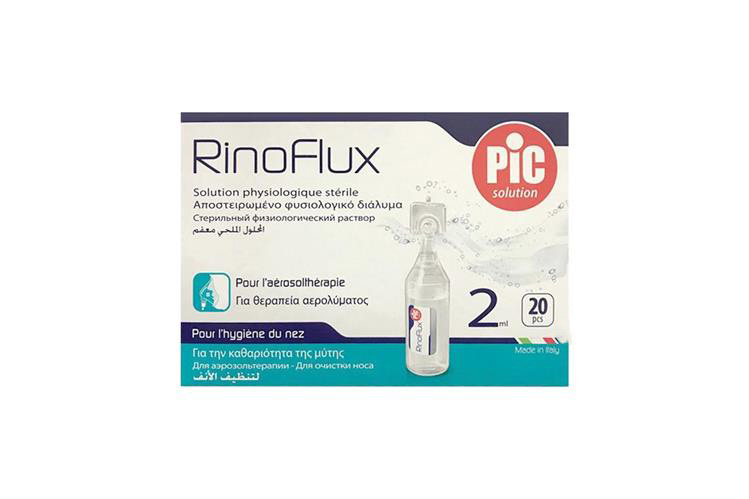 PIC RINOFLUX NORMAL SALINE 2ML - Apotek Plus Pharmacy