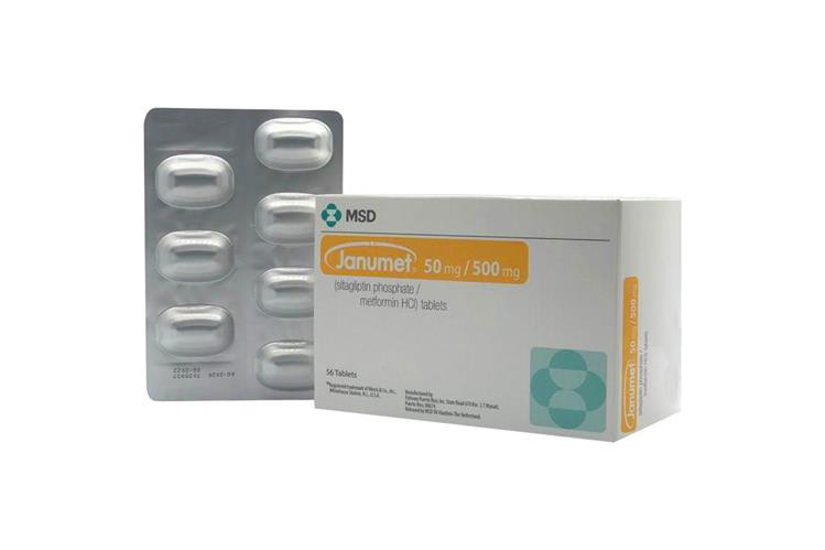 JANUMET 50/500 MG 56 TABLETS - Apotek Plus Pharmacy