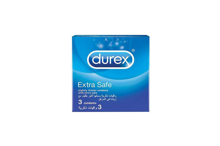 DUREX EXTRA SAFE 3 CONDOMS - Apotek Plus Pharmacy