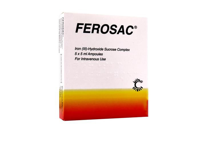 FEROSAC INJECTION 5ML  5 AMPULES - Apotek Plus Pharmacy