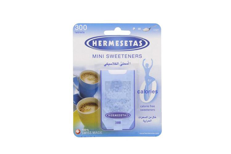 HERMESETAS MINI SWEETENERS SUGAR 300 TABLETS - Apotek Plus Pharmacy
