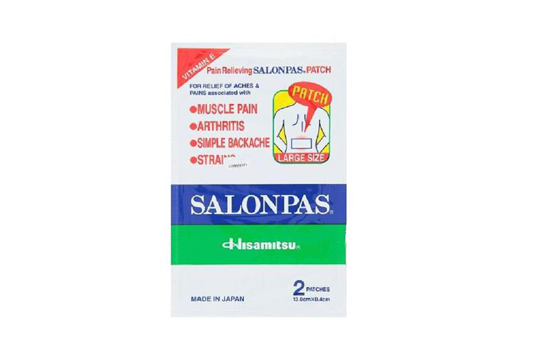 SALONPAS PLASTER 2 PATCHES - Apotek Plus Pharmacy