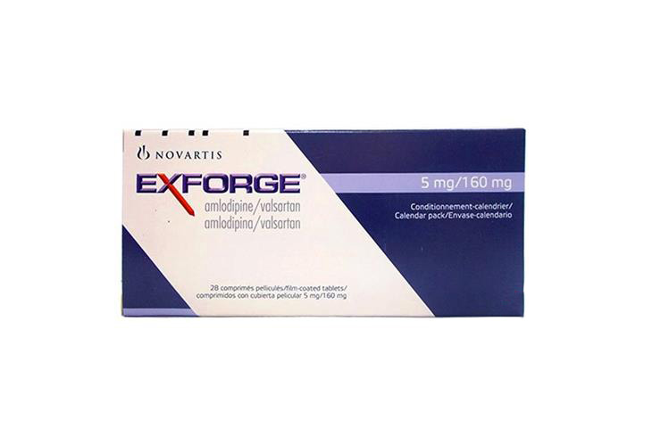 EXFORGE 5 MG 160 MG 28TAB - Apotek Plus Pharmacy