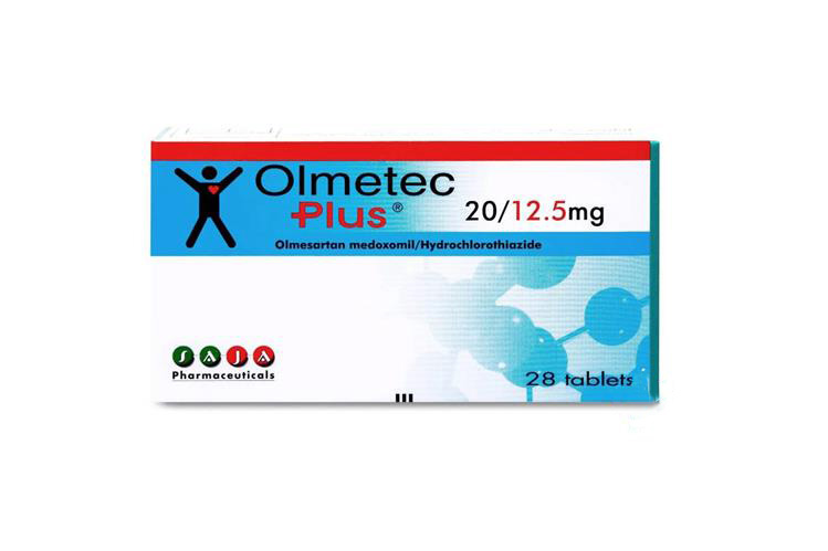 OLMETEC 20 12.5 MG 28 TABLETS - Apotek Plus Pharmacy