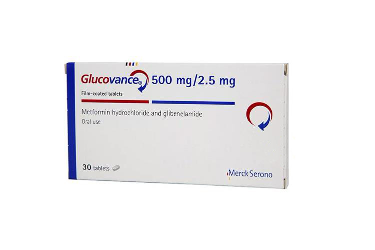 GLUCOVANCE 500 MG 2.5 MG 30 TABLETS - Apotek Plus Pharmacy