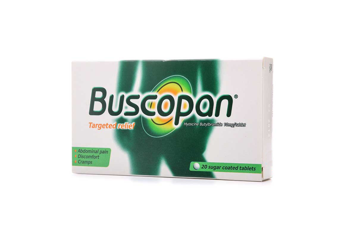 BUSCOPAN 10MG 20 TAB - Apotek Plus Pharmacy