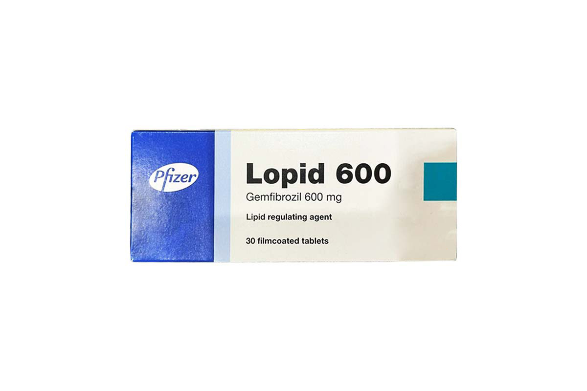 LOPID 600 MG 30 TABLETS - Apotek Plus Pharmacy