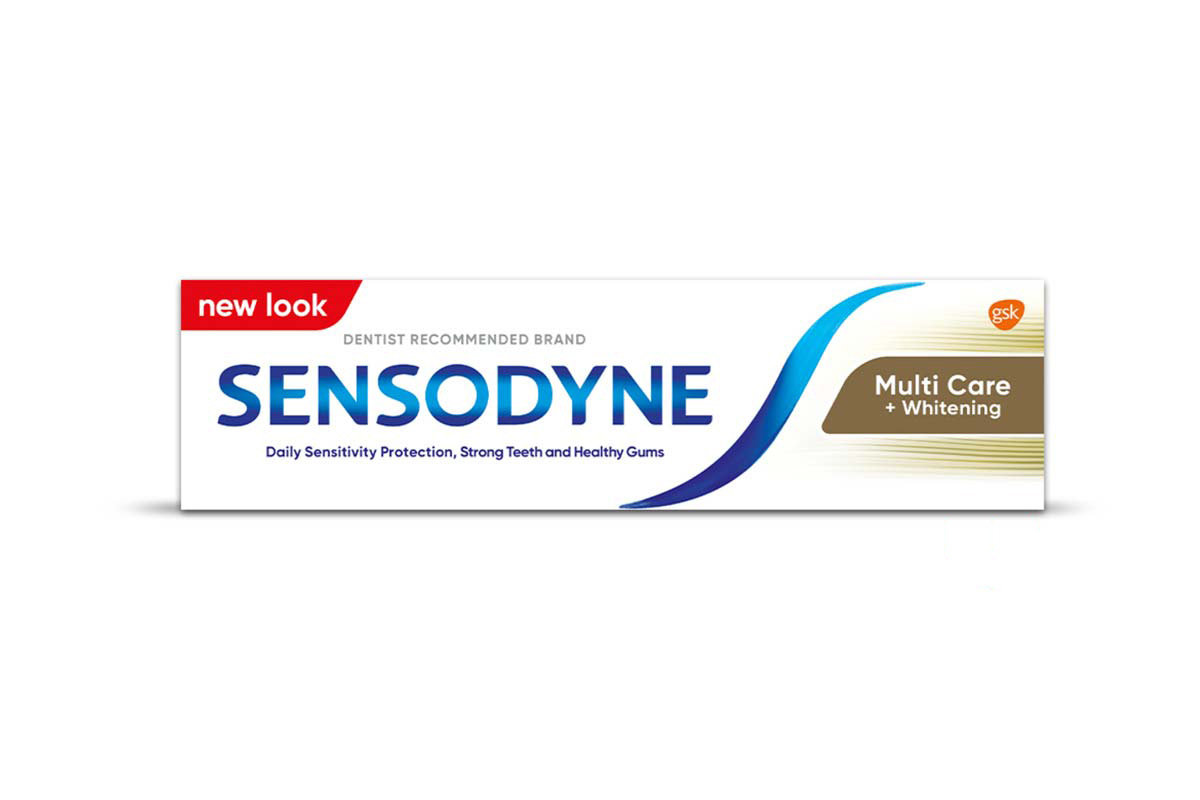 SENSODYNE TOOTHPASTE MULTI CARE PLUS WHITENING 75ML - Apotek Plus Pharmacy