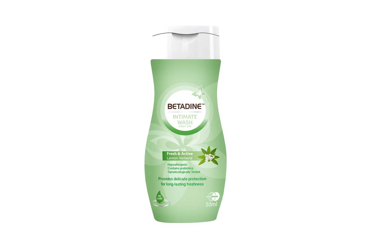 BETADINE INTIMATE WASH FRESH AND ACTIVE 50 ML - Apotek Plus Pharmacy