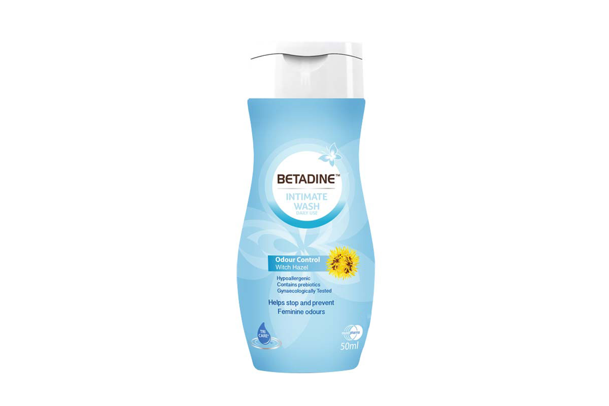 BETADINE INTIMATE WASH ODOUR CONTROL 50 ML - Apotek Plus Pharmacy