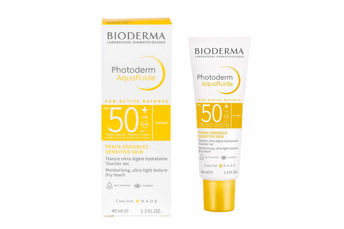 BIODERMA PHOTODERM AQUAFLUIDE SPF50 PLUS INVISIBLE 40ML - Apotek Plus Pharmacy