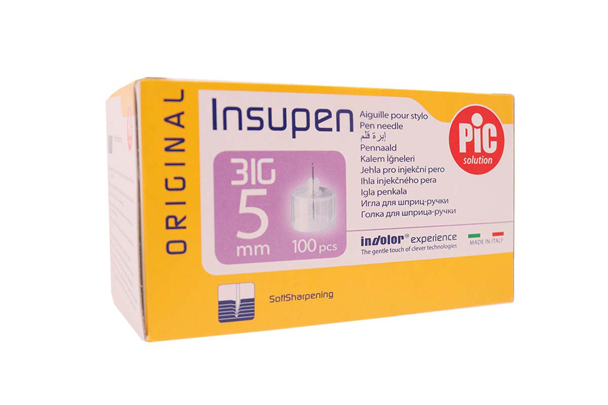 PIC INSUPEN 31G 5MM 100PCS - Apotek Plus Pharmacy