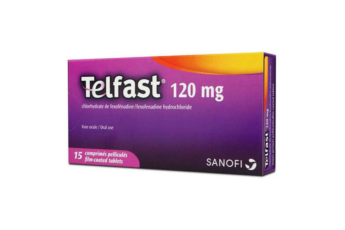 TELFAST 120 MG 15 TABLETS - Apotek Plus Pharmacy