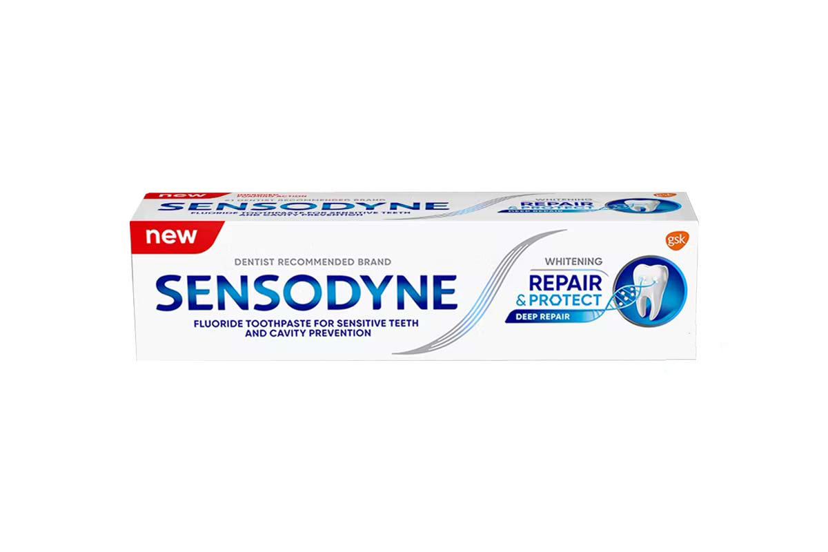 SENSODYNE REPAIR WHITENING AND PROTECT 75ML - Apotek Plus Pharmacy