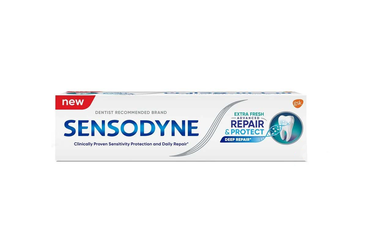 SENSODYNE REPAIR PROTECT EXTRA FRESH TOOTHPASTE - Apotek Plus Pharmacy