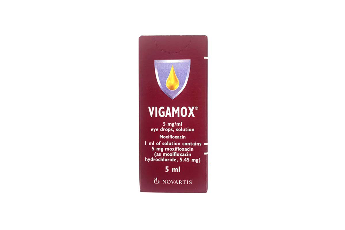 VIGAMOX EYE DROPS 5 ML - Apotek Plus Pharmacy