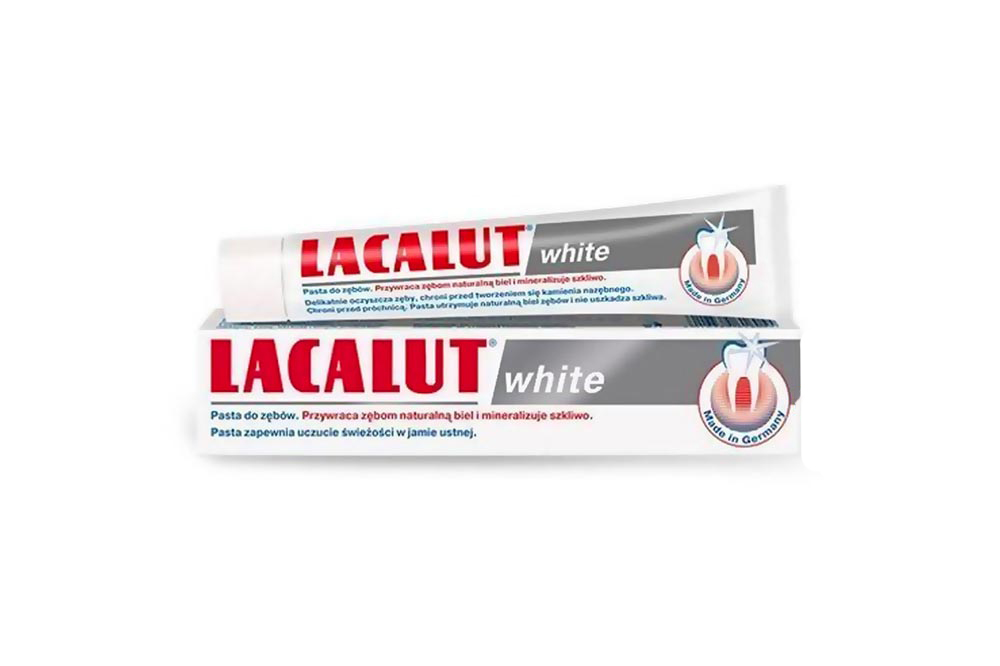 LACALUT WHITE TOOTHPASTE 75 ML - Apotek Plus Pharmacy