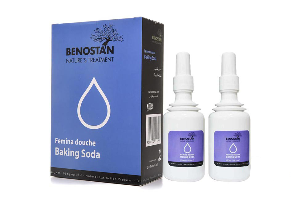 BENOSTAN FEMINA DOUCHE BAKING SODA 2X150ML - Apotek Plus Pharmacy