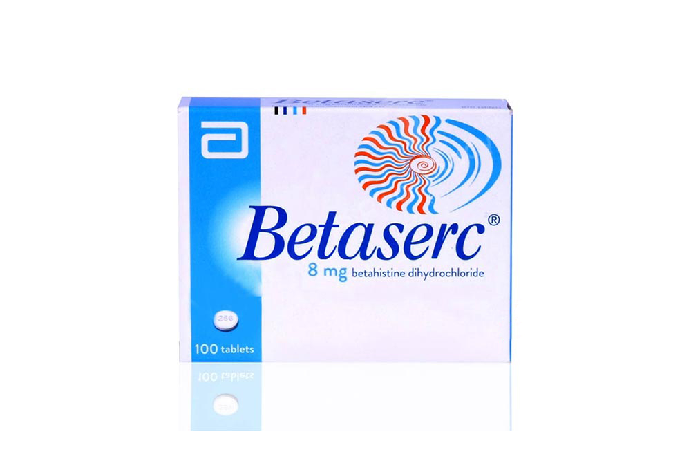 BETASERC 8 MG 100 TABLET - Apotek Plus Pharmacy