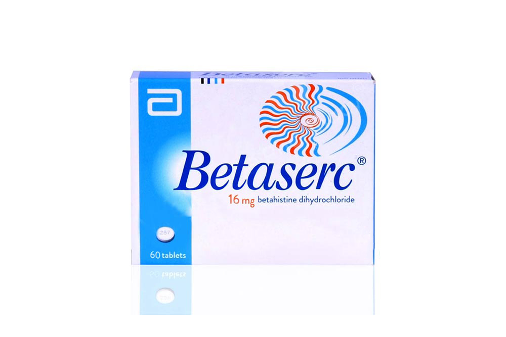 BETASERC 16 MG 60 TABLETS - Apotek Plus Pharmacy