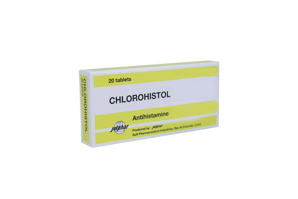 CHLOROHISTOL 20 TABLETS - Apotek Plus Pharmacy