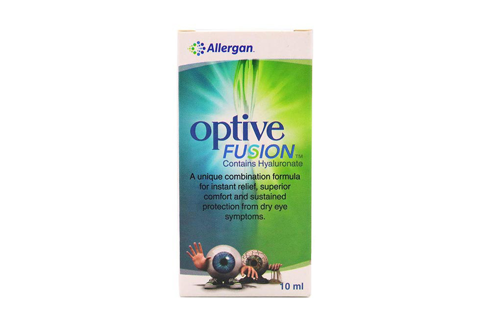 OPTIVE FUSION EYE DROP 10ML - Apotek Plus Pharmacy