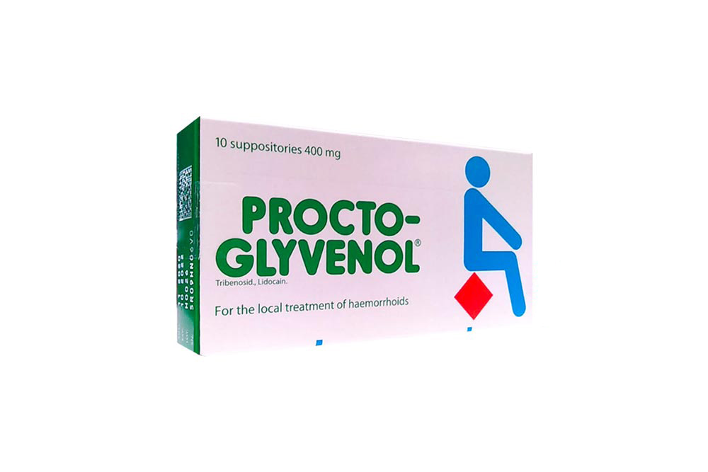 PROCTO GLYVENOL 10 SUPP 400 GM - Apotek Plus Pharmacy
