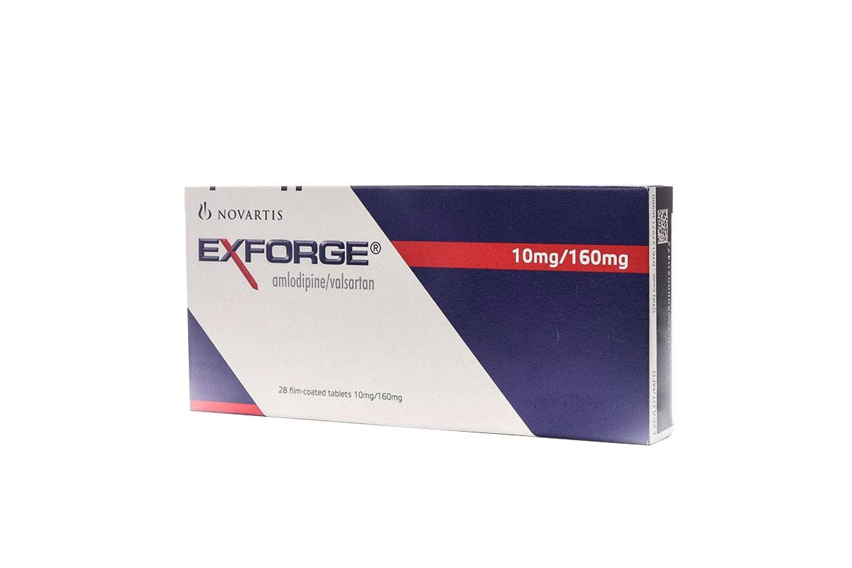 EXFORGE 10 MG 160 MG 28 TABLETS - Apotek Plus Pharmacy