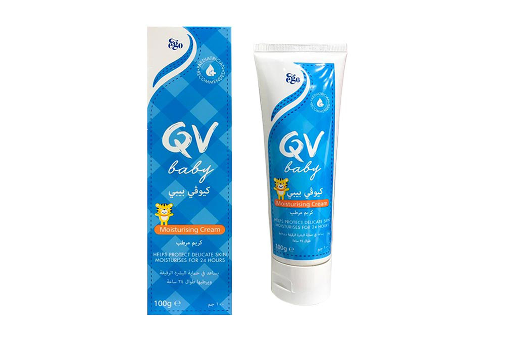 QV BABY MOISTURISING CREAM 100 GM - Apotek Plus Pharmacy