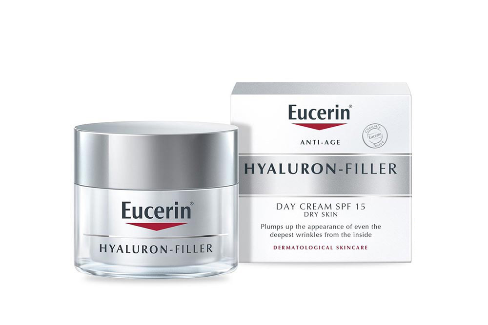 EUCERIN HYALURON FILLER DAY CREAM SPF15 DRY SKIN 50ML - Apotek Plus Pharmacy
