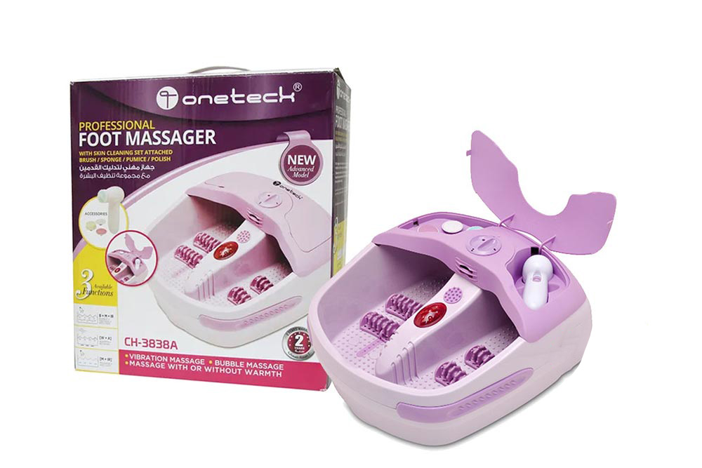 ONETECH PROFESSIONAL FOOT MASSAGER WITH 3 FUNCTIONS - Apotek Plus Pharmacy