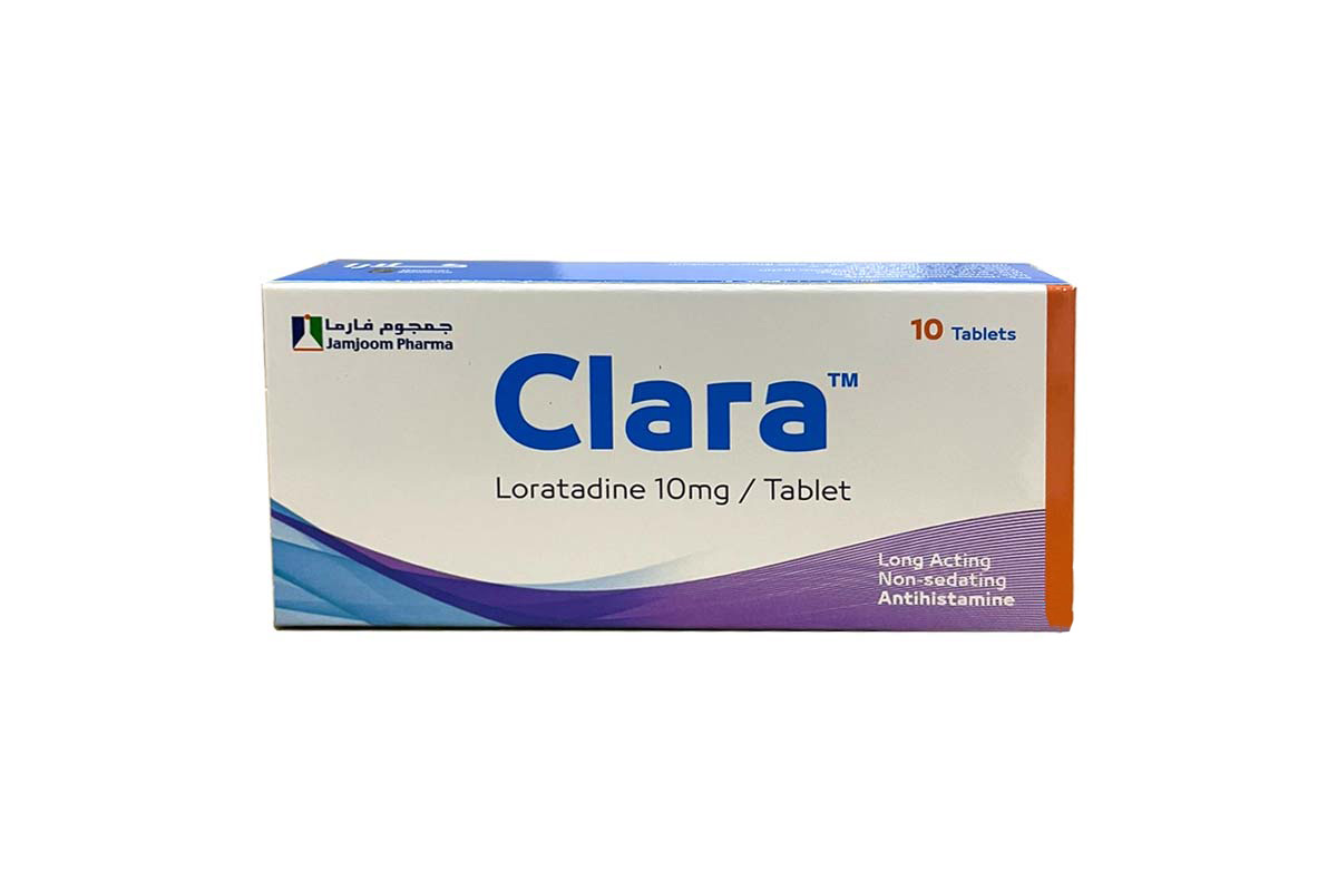 CLARA 10MG 10 TABLETS - Apotek Plus Pharmacy