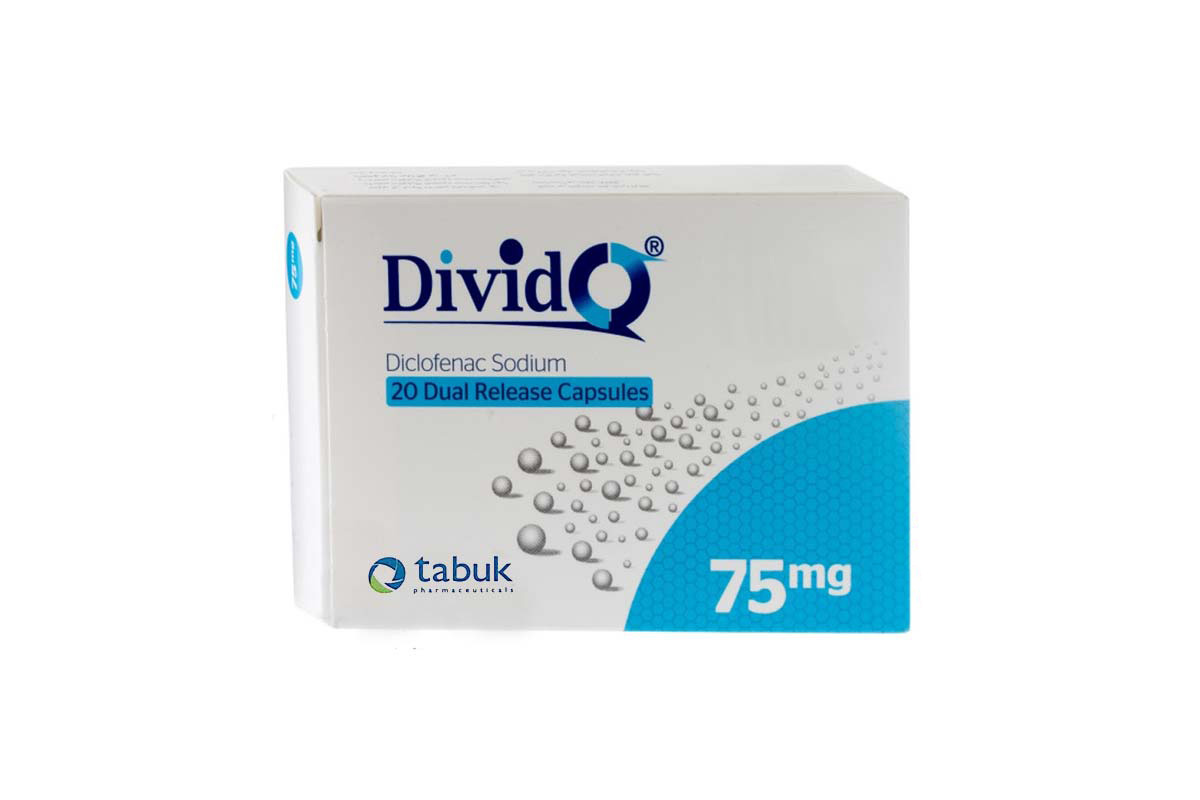 DIVIDO 75MG DUAL RELEASE  20 CAP - Apotek Plus Pharmacy