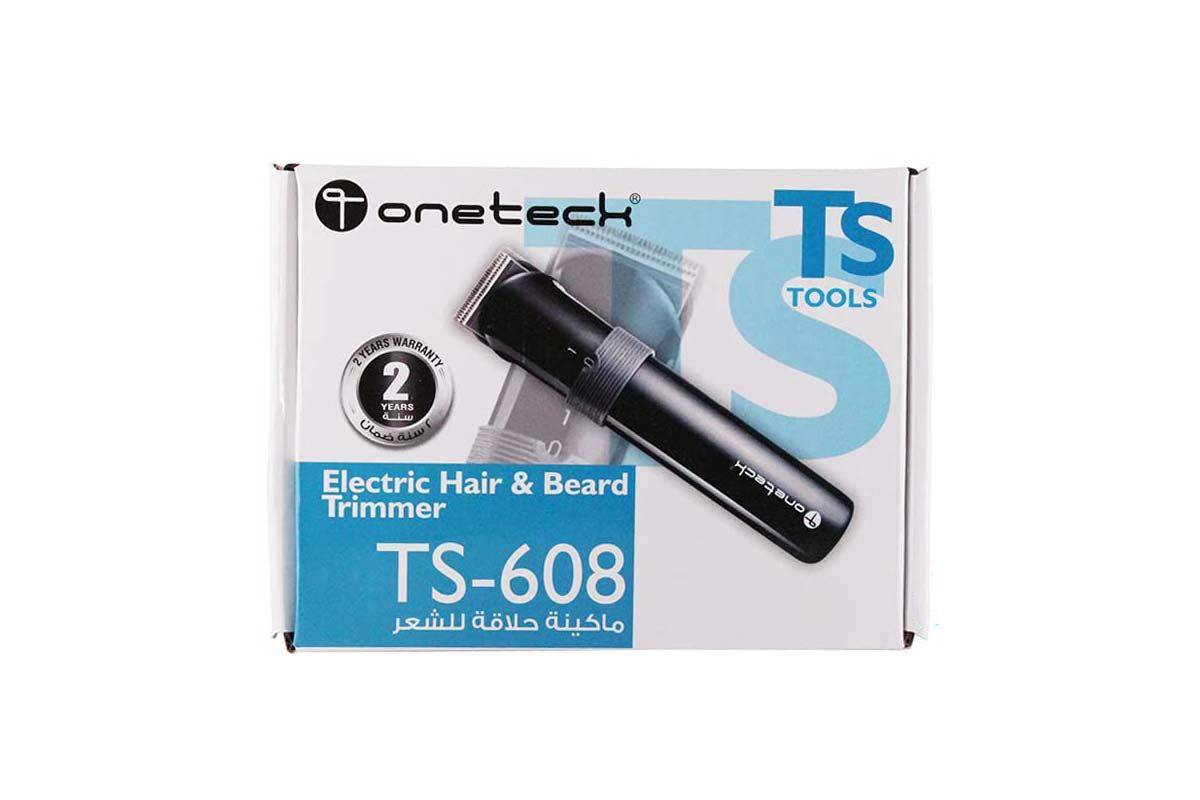 ONETECH ELECTRIC HAIR AND BEARD TRIMMER TS 608 - Apotek Plus Pharmacy