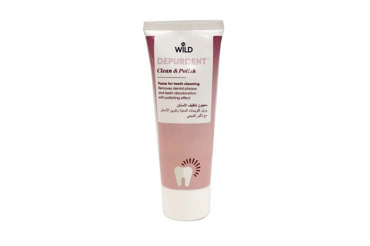 WILD DEPURDENT CLEAN AND POLISH FOR TEETH 75ML - Apotek Plus Pharmacy