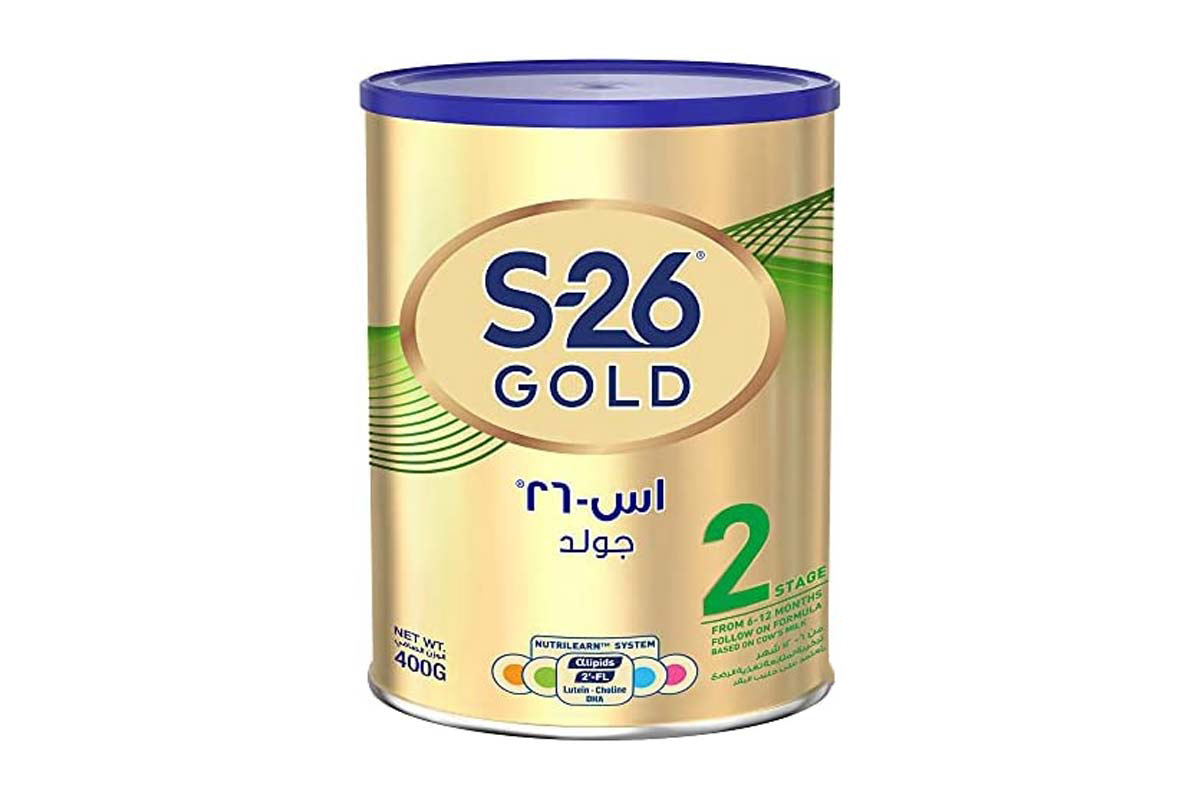 S 26 GOLD NO 2 MILK FROM 6 TO 12 MONTHS 400 GM - Apotek Plus Pharmacy