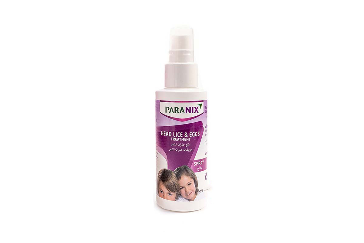 PARANIX HEAD LICE AND EGGS TREATMENT SPRAY 100 ML - Apotek Plus Pharmacy