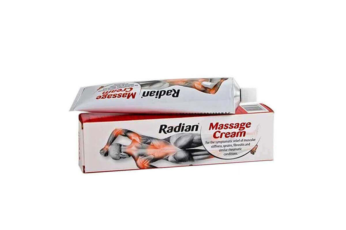 RADIAN MASSAGE CREAM 100 GM - Apotek Plus Pharmacy