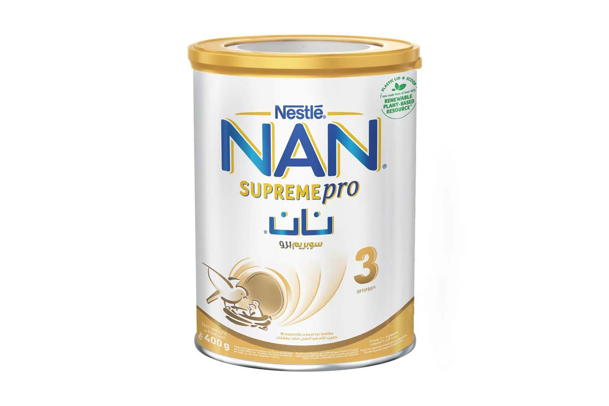 NAN SUPREME PRO NO 3 MILK 400 GM - Apotek Plus Pharmacy