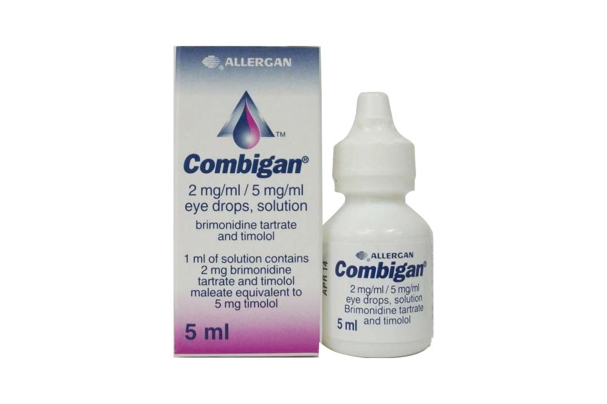 COMBIGAN EYE DROPS 5 ML - Apotek Plus Pharmacy